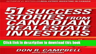 [Popular] 51 Success Stories from Canadian Real Estate Investors Kindle Collection