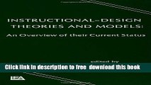 [Download] Instructional Design Theories and Models: An Overview of Their Current Status Kindle