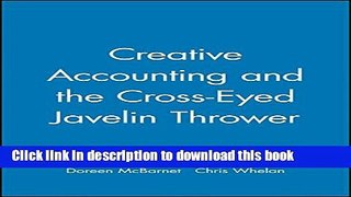 Books Creative Accounting and the Cross-Eyed Javelin Thrower Full Online