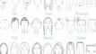 How to Draw a Face | How to draw heads | Face Drawing | Portrait Drawing