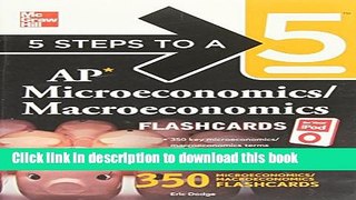 Books 5 Steps to a 5 AP Microeconomics/ Macroeconomics Flashcards for your iPod with MP3 Disk Full