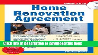 [Popular] Home Renovation Agreement Hardcover Free