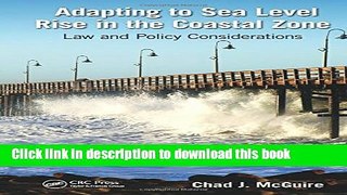 Ebook Adapting to Sea Level Rise in the Coastal Zone: Law and Policy Considerations Free Online