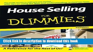 [Popular] House Selling For Dummies Kindle Collection