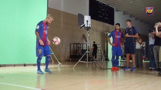 FC Barcelona photo shooting