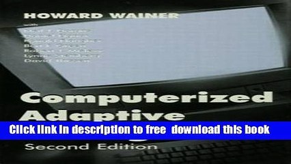 [Download] Computerized Adaptive Testing: A Primer Hardcover Online