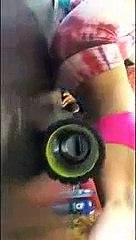 Bella Thorne - Working Out in pink sports bra snapchat VIDEO_(320x240)