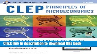 Books CLEPÂ® Principles of Microeconomics Book + Online Free Online