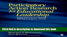 [Popular] Participatory Action Research for Educational Lead: Using Data-Driven Decision Making to