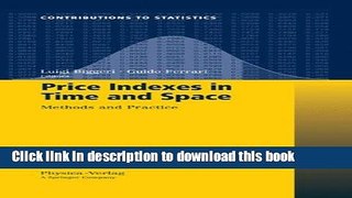 Books Price Indexes in Time and Space: Methods and Practice Free Online