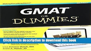 [Popular] GMAT For Dummies, with CD Kindle Online