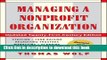 [Popular] Managing a Nonprofit Organization: Updated Twenty-First-Century Edition Paperback Online