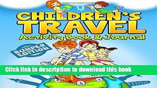 [Download] Children s Travel Activity Book   Journal: My Trip to Bali Kindle Free