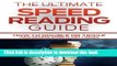 [Popular] Speed Reading: The Ultimate Speed Reading Guide-  How to Double or Triple your Reading