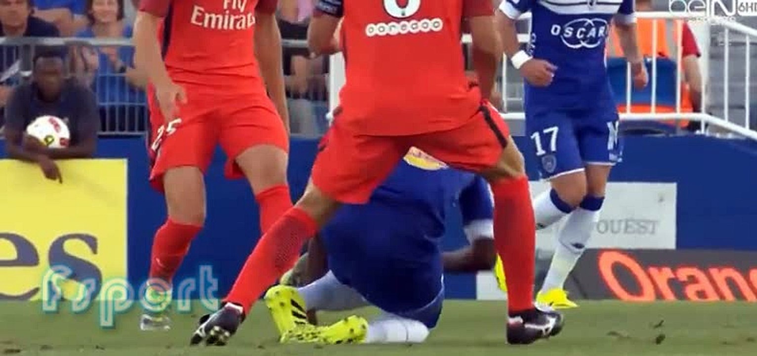 Hatem Ben Arfa Super Big Chance SC Bastia vs  PSG   13 08-2016