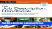 [Popular] The Job Description Handbook Kindle Collection