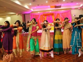 THE BEST PITHI DANCE EVER! (2 OF 3) FARIHA & MALIK'S WEDDING!