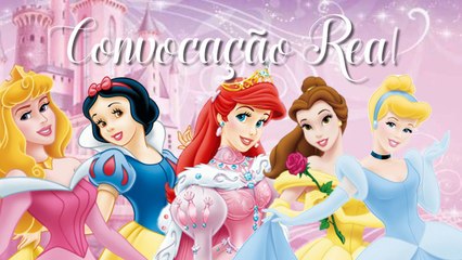 Princesas Disney - Convite Animado