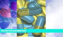 Big Deals  Critical Psychiatry: The Politics of Mental Health  Best Seller Books Best Seller