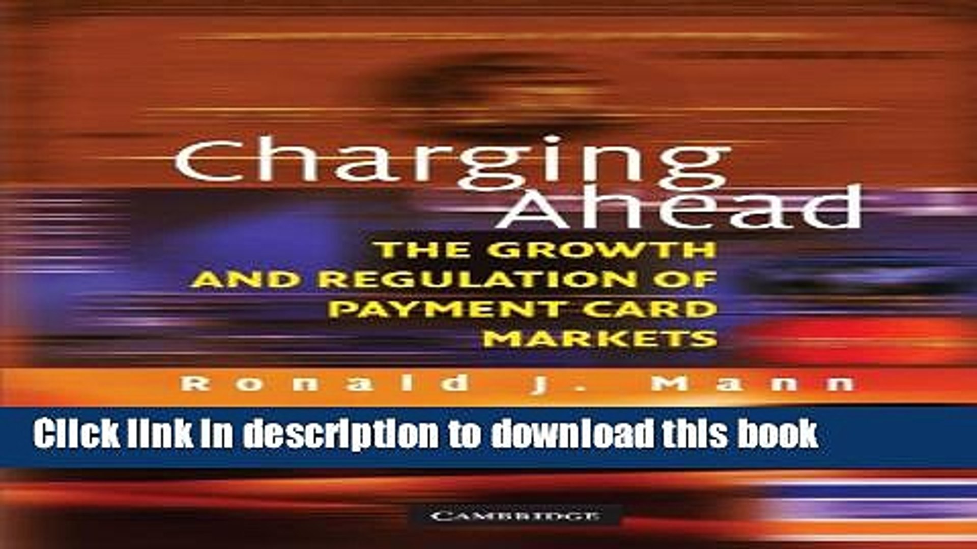 ⁣[Popular] Charging Ahead: The Growth and Regulation of Payment Card Markets around the World