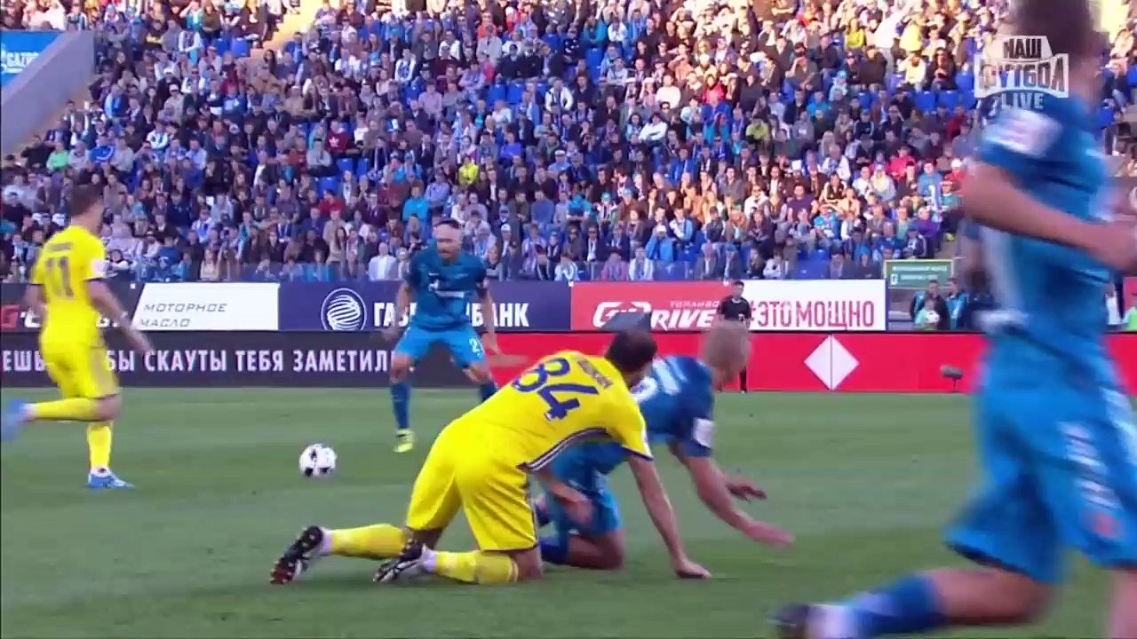 FC Zenit Saint Petersburg vs FC Rostov 3-2 All Goals & Highlights (12 August 2016 Russian Premier League) HD