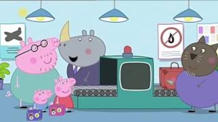 Peppa Pig Flying on Holiday Season 4 Episode 36 in English