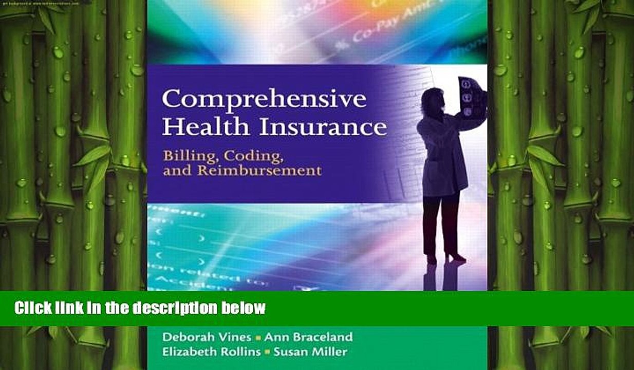 Free [PDF] Downlaod  Comprehensive Health Insurance: Billing, Coding and Reimbursement  BOOK