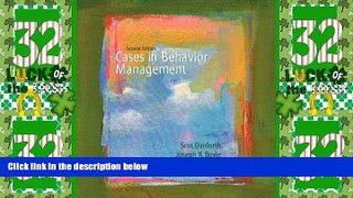 Big Deals  Cases in Behavior Management (2nd Edition)  Best Seller Books Most Wanted
