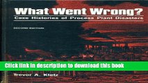 [Download] What Went Wrong: Case Histories of Process Plant Disasters Paperback Online