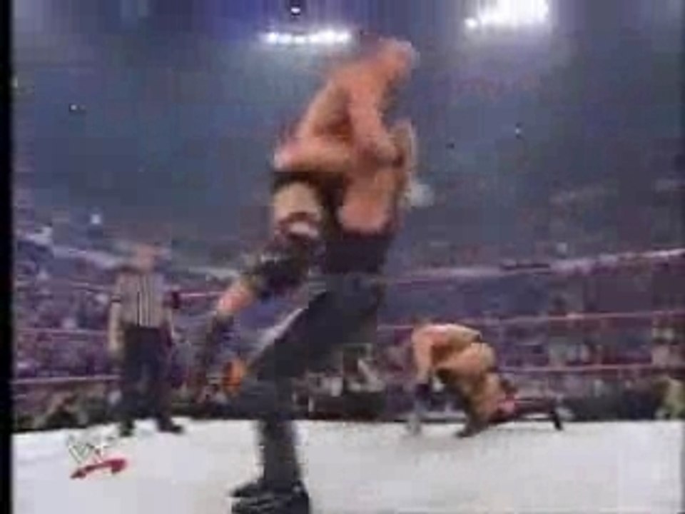 The rock & Stone Cold VS NWO