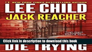 [Popular] Die Trying  (Jack Reacher) Hardcover OnlineCollection