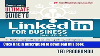 [Popular] Ultimate Guide to LinkedIn for Business (Ultimate Series) Paperback Collection
