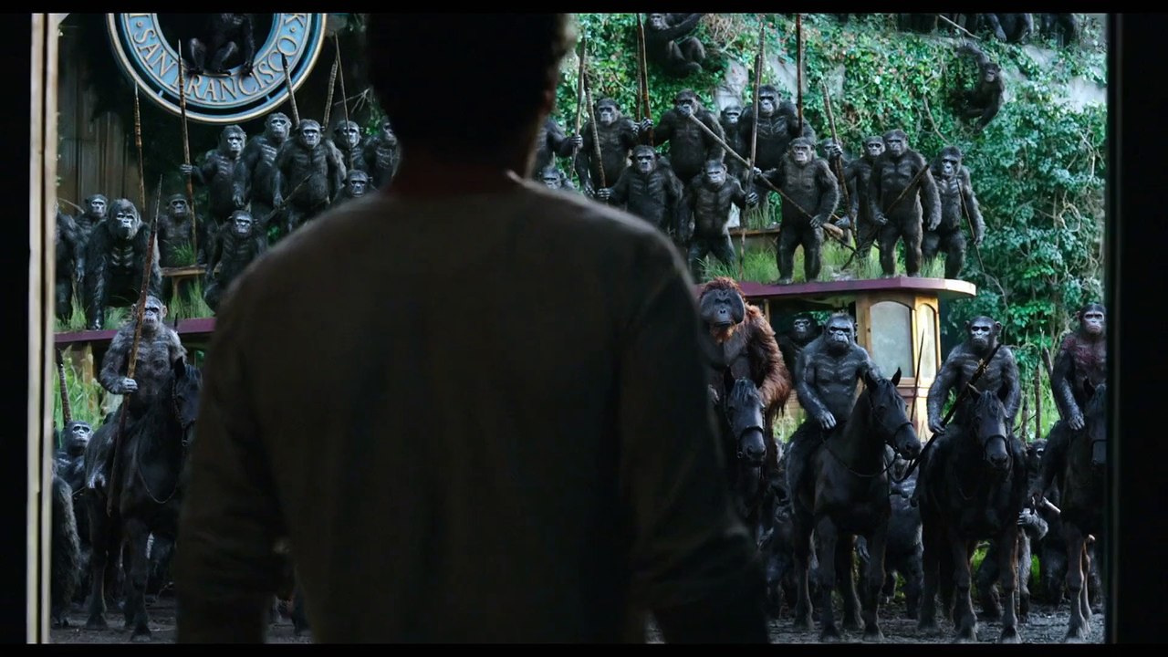 La Planète des Singes : l'Affrontement - Extrait (3) VF