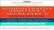 [Popular] Administrative Assistant s and Secretary s Handbook Paperback Collection