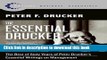 [Popular] The Essential Drucker: The Best of Sixty Years of Peter Drucker s Essential Writings on