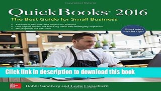[Popular] QuickBooks 2016: The Best Guide for Small Business Kindle Free