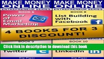 [Popular] List Building Bundle: 4 Books to Make Money Online - For Beginners and Dummies Kindle