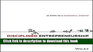 [Popular] Disciplined Entrepreneurship: 24 Steps to a Successful Startup Kindle Collection