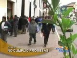 NO CUMPLIÓ PROMESAS - CUSCO