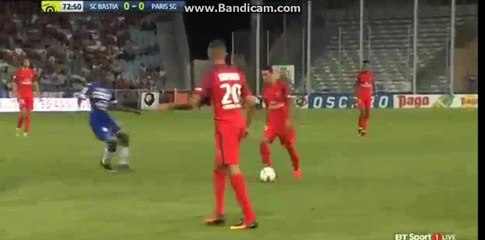 Kurzawa Goal HD - Bastia 0-1 PSG 12.08.2016 HD