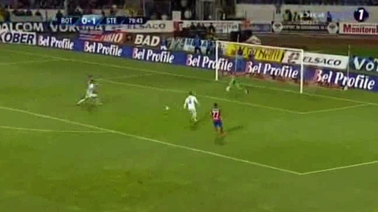 Florin Tanase Goal - FC Botosani 0-2 FC Steaua Bucuresti - 12-08-2016