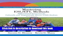 [Download] Mastering ESL/EFL Methods: Differentiated Instruction for Culturally and Linguistically