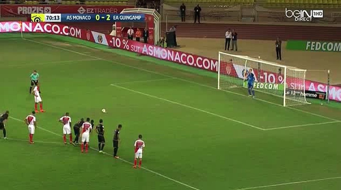 Fabinho Penalty Goal HD - Monaco 1-2 Guingamp 12.08.2016