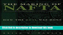 [Download] The Making of NAFTA: How the Deal Was Done Paperback Free