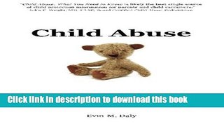 [PDF] Child Abuse: What You Need to Know Free Online