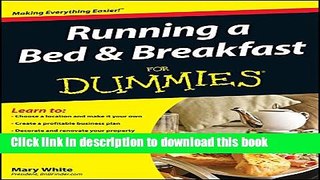 [Popular] Running a Bed and Breakfast For Dummies Hardcover Free