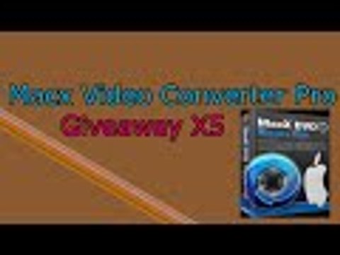 [GIVEAWAY] Macx Vid Converter Pro X5