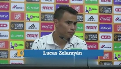 Conferencia de prensa con Lucas Zelarayan
