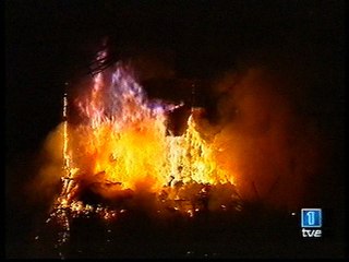 Incendio Torre Windsor - Cobertura inicial (13-2-2005) Parte 2/4