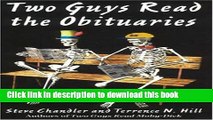 [Download] Two Guys Read the Obituaries Hardcover Online